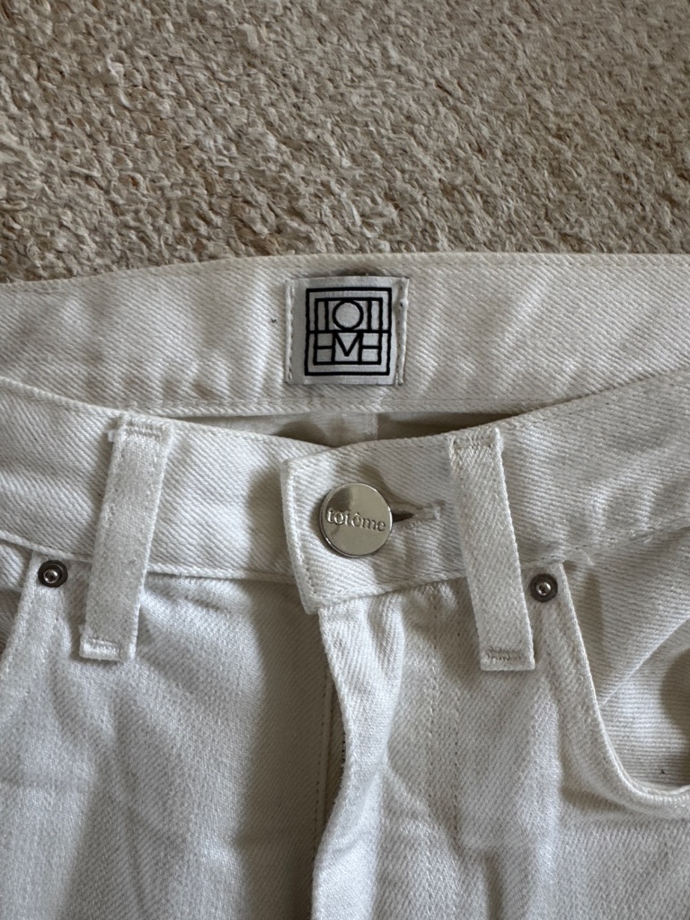 Toteme White jeans